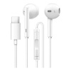 Originálne stereo slúchadlá - Huawei (CM33) USB typ C biely bulk