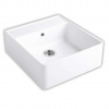Villeroy & Boch Keramický drez 63x60 cm, CeramicPlus, Stone White 632061RW