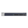 Netgear NETGEAR XS508M Nespravované 10G Ethernet (100/1000/10000) Šedá, Strieborná (XS508M-100EUS)