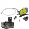 BATÉRIA ČERPADLO NA POVRCHOVOU VODU 18V 1500l/h R18TP-0 RYOBI (BATÉRIA ČERPADLO NA POVRCHOVOU VODU 4AH 18V 1500l/h R18TP-0 RYOBI)
