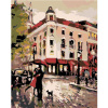 Zuty Diamantové maľovanie SCHÔDZKA NA ROHU 40x50 cm bez rámu a bez vypnutia plátna
