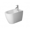 Duravit ME by Starck - Stojaci bidet, 370x600 mm, otvor na batériu, WonderGliss, matná biela 22891032001
