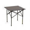 Livefy skladací piknikový stôl Camp 53x51 cm, hnedý