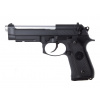 Snow Wolf Airsoftová pištoľ M9A1, plyn blowback (GBB) - čierna