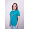 Unidress Zdravotnícke tričko Unidress-fonendoskop so srdiečkom - Tyrkysová, M