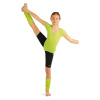Návleky fitness LITEX 99677 zelená-ihneď