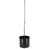 Držiak na kvetináč WINDOW DRESSING PLANTER závesný, čierna, pr.35cm|Esschert Design