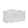Cilek Detská rastúca postieľka Rustic White Baby