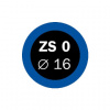 Ferdus Záplaty 16 mm ZS 0 (obsahuje 100 ks)