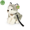 Eco-Friendly pes husky sediaci s vodítkom 28 cm