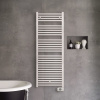 Zehnder Aura - biely elektrický radiátor 1300 x 600 mm
