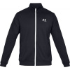 Under Armour SPORTSTYLE TRICOT JACKET čierna,biela Pánska mikina S