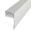 LEDprodukt LED lišta DECO LINE Garníža - Biela Dĺžka: 1m, Typ krytky: Mliečna krytka zaklapávacia (difúzor)