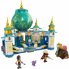 LEGO 43181 Disney Princezná Raya a palác sŕdc, hrad z filmu Raya a posledný drak, hračka s minibábikami Rayou a Namaari