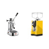 La Pavoni Europiccola Lusso + Eureka Mignon Specialita, CR yellow