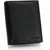 Peňaženka - Produkt Bellugio Walgio Natural Leather Black AM-01R-034-Men (Pánska peňaženka kožená kožená vertikálna kožená čierna rfid)
