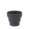 Hrnek Lifeventure Silicone Ellipse FlexiMug Graphite