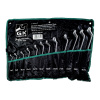GK TOOLS P16833/P Sada očkových klíčů vyhnutých chrom 12 dílů | 6-32 mm, textilní obal