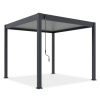 Gutroof Elegance hliníková pergola 3 x 3 antracit/svetlo šedá