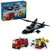 LEGO® City 60462 Remix: Helikoptéra, hasičské auto a ponorka