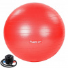 Movit 65 cm pomaranče a červené (Movit Gymnastic Ball s čerpadlom, 65 cm, červená)