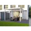 GUTTA Terrassendach Premium, 4102 x 4060 mm - bílá, Polykarbonát 16 mm - čirá 4295039x – cena za ks