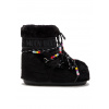 Dámské boty Moon Boot Icon LOW Faux Fur Beads-N001 Black