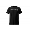 Sportex rybárske tričko T-Shirt čierne s logom Veľkosť: XL