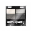 Miss Sporty Studio Colour Quattro Eyeshadow očné tiene 404 Real Smoky Smoky Black 3,2 g