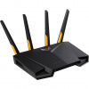 ASUS TUF Gaming AX3000 V2 bezdrôtový smerovač Gigabit Ethernet Dvojpásmový (2,4 ghz/5 ghz) Čierna, Oranžová (90IG0790-MU9B00)