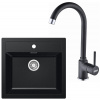 Set Franke T25Č (dřez SID 610 Černá + baterie FP 9000.071 Onyx) 114.0366.029