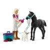 Schleich 42755 Péče o koně s hříbětem plemene Appaloosa, hrací sada