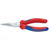 KNIPEX - Pologuľaté chróm. kliešte s predĺženými čeľusťami 140 mm 3025140