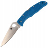 Nôž Spyderco Endura 4 FRN Blue Flat Ground C10FPBL