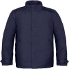 B&C | Real + /men, Pánska zimná parka, modrá navy, S
