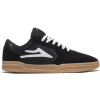 pánske topánky LAKAI ATLANTIC Black/Gum Suede 49.5 + doprava zdarma