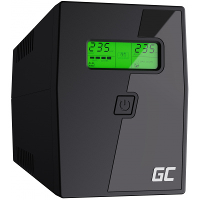 Green Cell UPS01LCD UPS - Záložní zdroj Micropower 600VA 360W Power Proof LCD