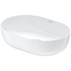 DURAVIT Luv oválna umývadlová misa bez otvoru, bez prepadu, 500 x 350 mm, biela, 0379500000