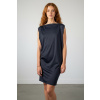 Čierne šaty Oslo – nanoSPACE by LADA