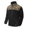 Helikon-Tex bunda INFANTRY fleece ČIERNA/WOODLAND PL veľ.M