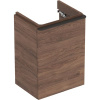 Geberit Smyle Square Skrinka pod malé umývadlo 44x36x37cm,pravá,závesná,1 dv,orech hickory GEB 500.350.JR.1