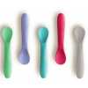 BBLÜV Spoön Silikónové lyžičky 5 ks Pink