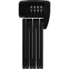 Zabezpečenie bicykla, skladacie zapínanie Abus Bordó Combo Lite Mini 6055C/60 black SH
