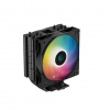 DeepCool AG400 A-RGB Procesor Vzduchový chladič 12 cm Čierna, Biela 1 kusov (R-AG400-BKANMC-G-2)