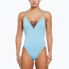 Dámske jednodielne plavky Nike Sneakerkini 2.0 Croccback aquarius blue/scuba blue