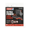 Suchý zips samolepiaci Tesa Ultra Power Lock Strips čierny 2 páry