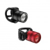 Světlo Lezyne Femto Drive Pair černá červená přední a zadní