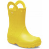 Detské gumáky Crocs Handle It Rain Boot Kids Toddler yellow 25-26 EU