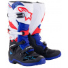 Topánky TECH 7, ALPINESTARS (čierna/tmavá modrá/červená/biela, vel. 38)