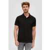 Pánske polo s.OLIVER 2138262 9999 Farba: Čierna, Veľkosť: 3XL